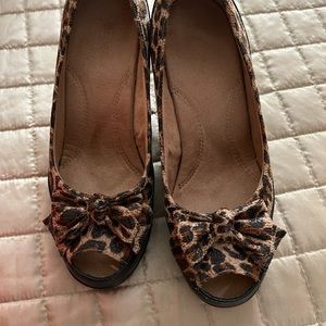 Aerosoles shoe size 7.5 use twice